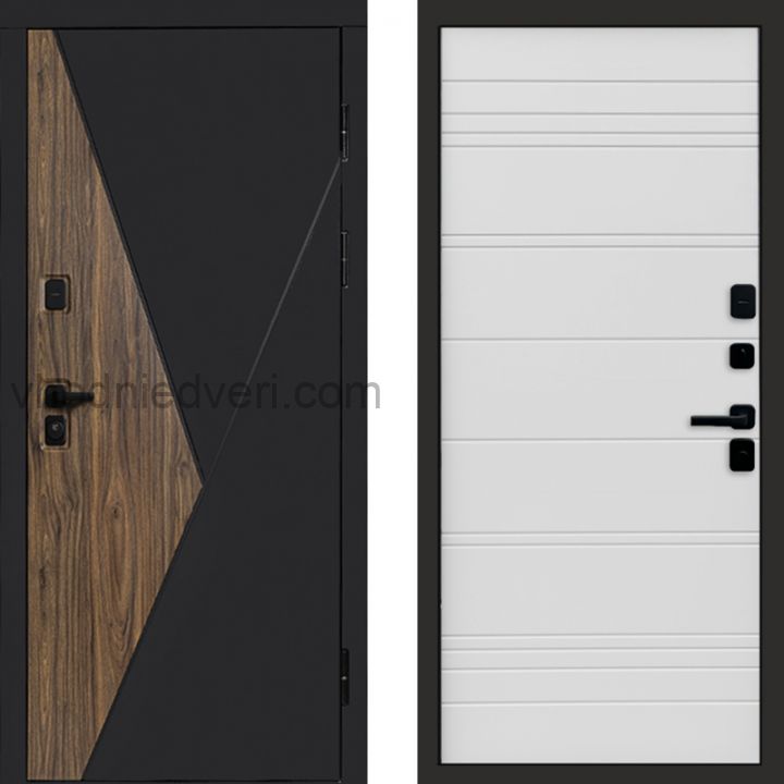 Входная дверь Termo-door Матрикс Дуб - White Line