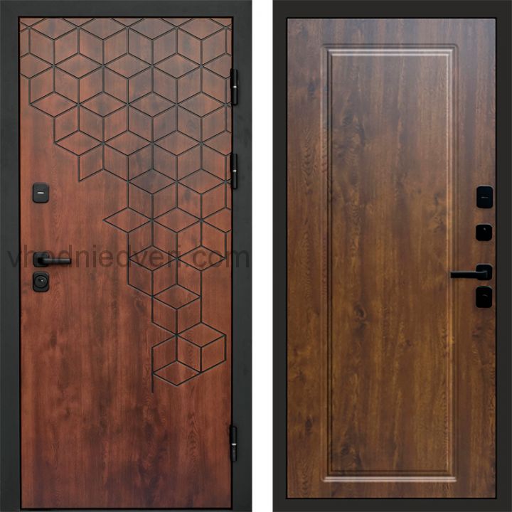 Входная дверь Termo-door Спейс Дуб патина - Гранд Дуб