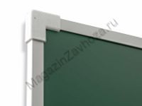 Одноэлементная магнитная полимерная школьная доска 1200x1000 (меловая)