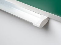 Одноэлементная магнитная полимерная школьная доска 2400x1000 (меловая)