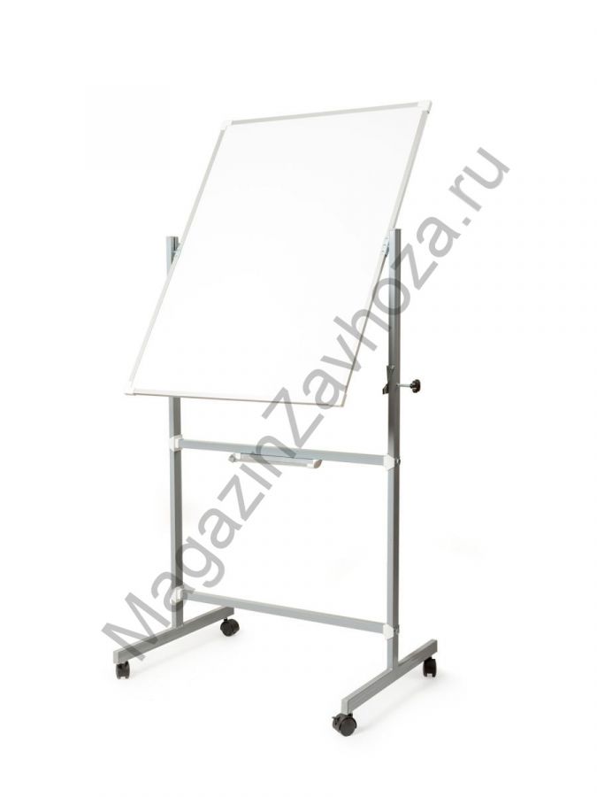 Поворотная магнитная эмалированная школьная доска 750х1000 (маркерная)