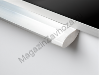 Одноэлементная магнитная полимерная школьная доска 1000x750 чёрная