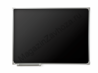 Одноэлементная магнитная полимерная школьная доска 1000x850 чёрная