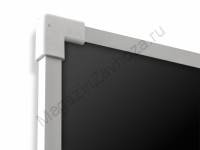 Одноэлементная магнитная полимерная школьная доска 900x600 чёрная