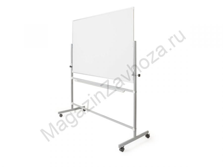 Поворотная магнитная полимерная школьная доска 1200х900 (маркерная)