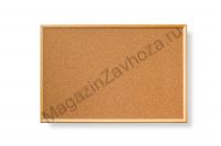 Одноэлементная пробковая школьная доска 900х600