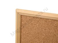 Одноэлементная пробковая школьная доска 900х600