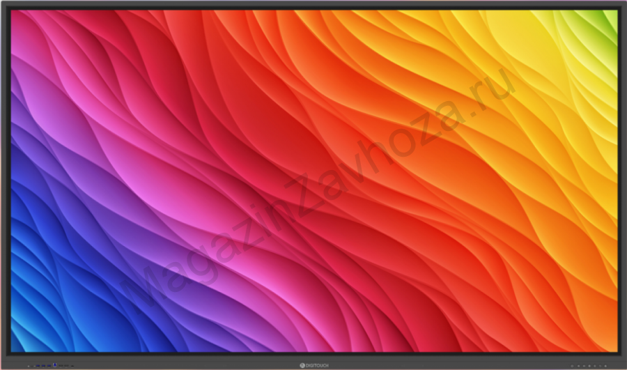 Интерактивная панель "DIGITOUCH V100" 75" 20-40 касаний, Android 14.0, 8Gb + 128Gb, 75 дюймов