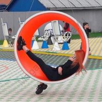 Качели Ринг на тросовой системе диаметр 130 см высота 275 см