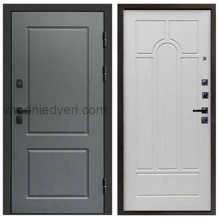Входная дверь Termo-door Верона Грей - Арка Лиственница