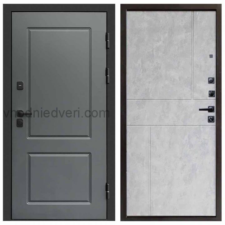 Входная дверь Termo-door Верона Грей - Горизонт Бетон светлый