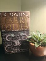Harry Potter and the Chamber of secrets чёрное взрослое издание тираж 17
