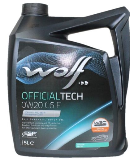 Wolf Officialtech C6 F 0W-20, 5л