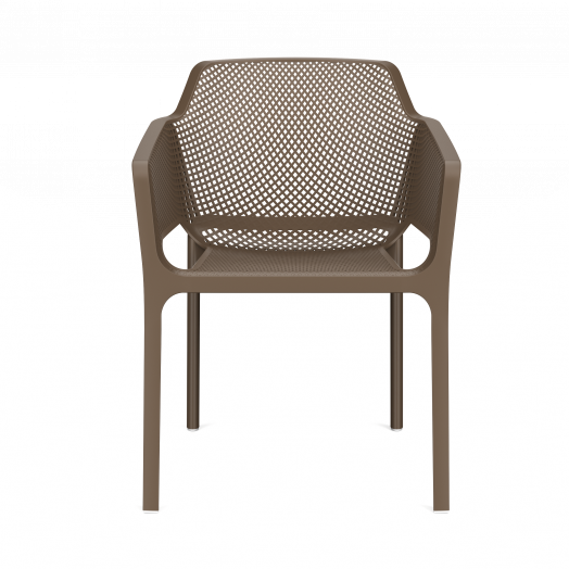 Стул пластиковый, штабелируемый EVER  (капучино)