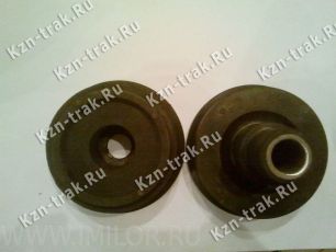 Подушка крепления кабины нижняя, красная (задняя) [331/25996] для JCB 3CX, 3CX Super, 4CX 