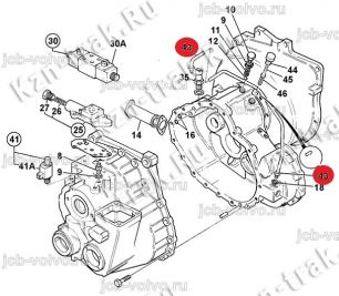 Трубка подачи масла 4WD [830/11842] для механической КПП (2002-2010) на 3CX, 3CX Super, 4CX 