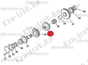 Синхронизатор в сборе [459/50520] для механической КПП (2002-2010) на 3CX, 3CX Super, 4CX 