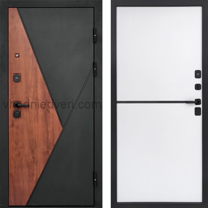 Входная дверь Termo-door Матрикс Дуб - Нео White