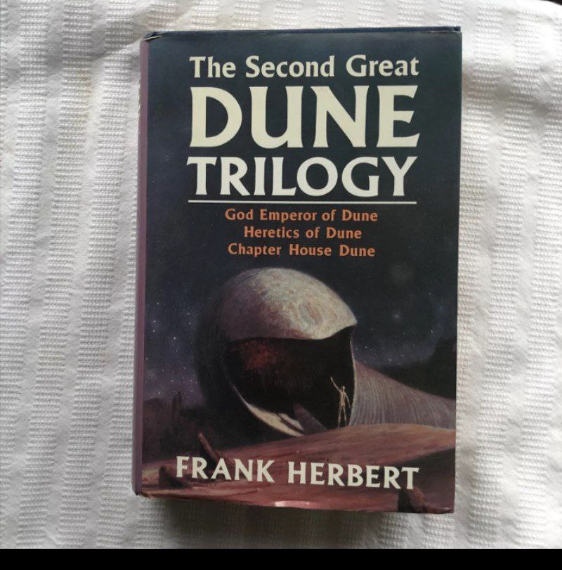The Second Great DUNE Trilogy Frank Herbert 1st Thus HB/DW