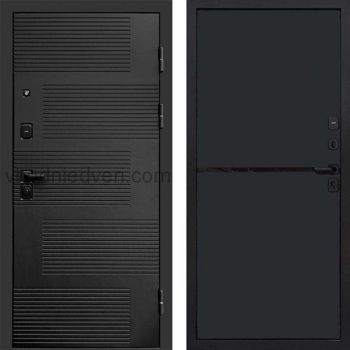 Входная дверь Termo-door Фаворит Black - Нео Black
