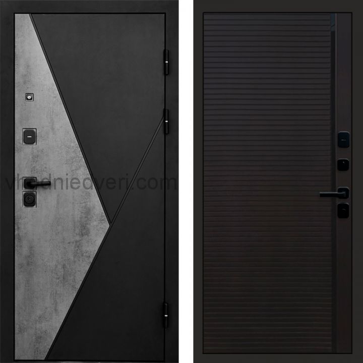 Входная дверь Termo-door Матрикс Бетон - Porte black