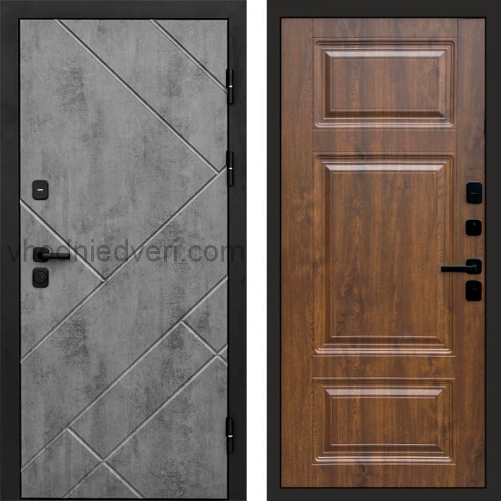 Входная дверь Termo-door Стоун Бетон - Лион Дуб