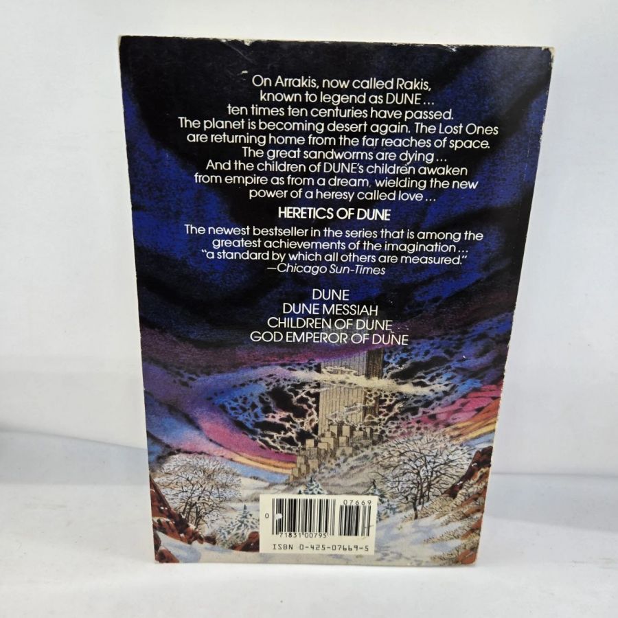 Heretics of Dune Frank Herbert 1984 Berkley