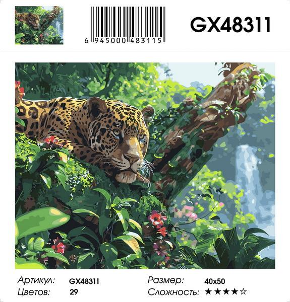Картина по номерам на подрамнике GX48311