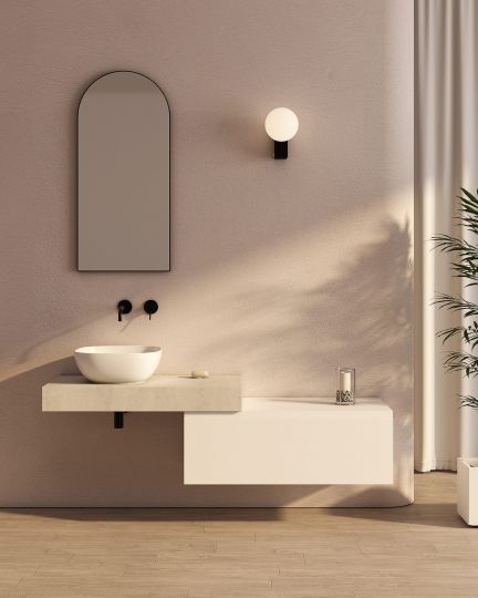 Накладная раковина Globo T-Edge Le Ciotole B6Q45 42 х 42 схема 4