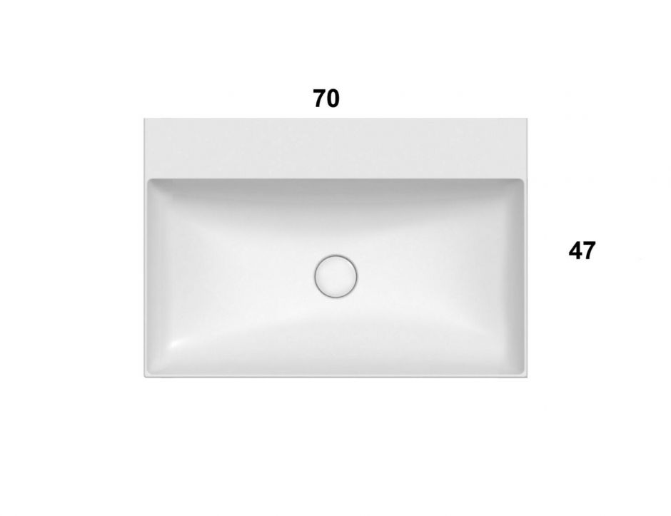 Раковина Globo Le Lastre B6R70 70 х 47 ФОТО