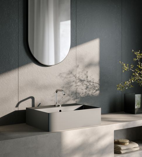 Накладная раковина Globo Le Lastre T-Edge IN051 51 х 37 схема 4