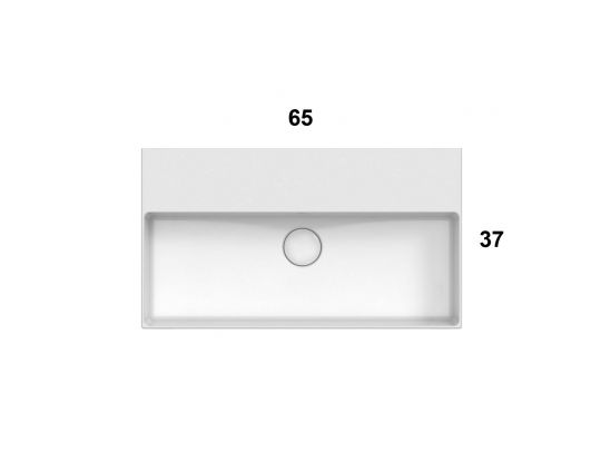 Раковина Globo Le Lastre IN066 65 х 37 схема 3
