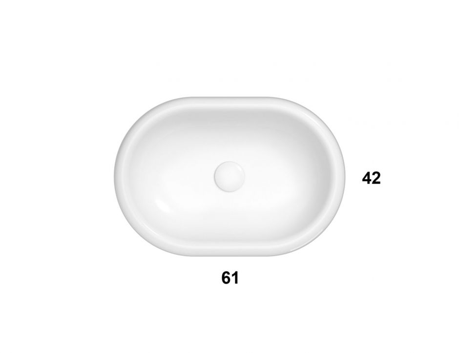 Наклодная раковина Globo  Lalita LT061 61 x 42 ФОТО