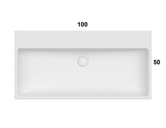 Раковина Globo I Classici SCQ100 100x50 схема 3 Раковина Globo I Classici SCQ100 100x50 схема 3