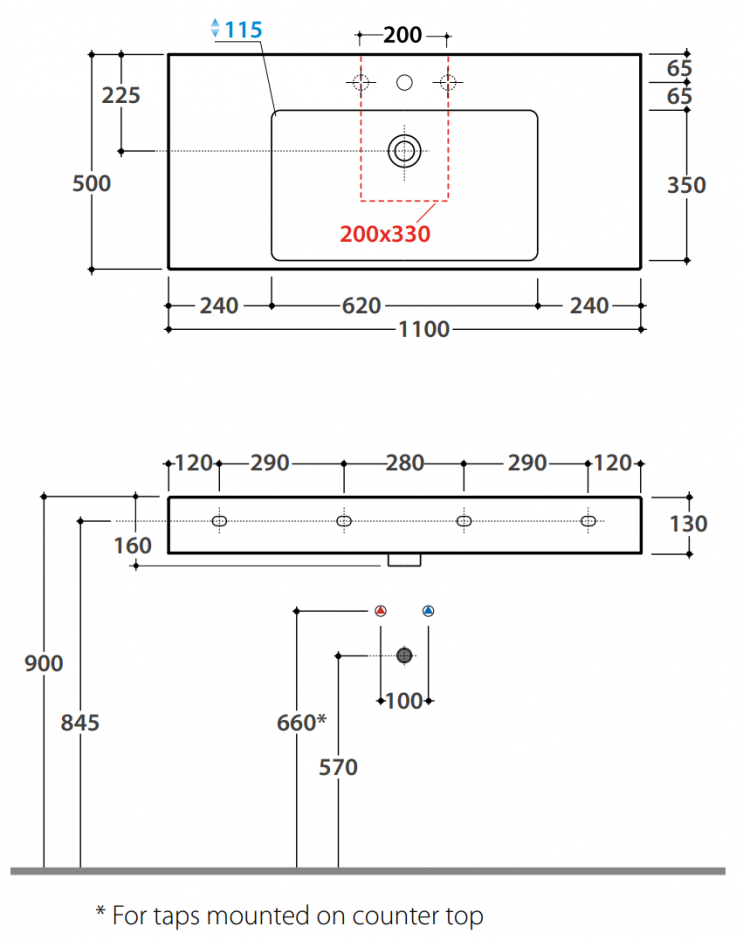 Раковина Globo I Classici SCQ111 110x50 ФОТО
