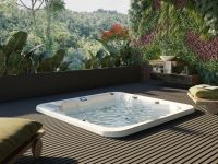 Гидромассажный бассейн Aquavia Mallorca 216х216х90 см на шесть человек схема 2 Гидромассажный бассейн Aquavia Mallorca 216х216х90 см на шесть человек схема 2