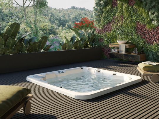 Гидромассажный бассейн Aquavia Mallorca 216х216х90 см на шесть человек схема 2 Гидромассажный бассейн Aquavia Mallorca 216х216х90 см на шесть человек схема 2