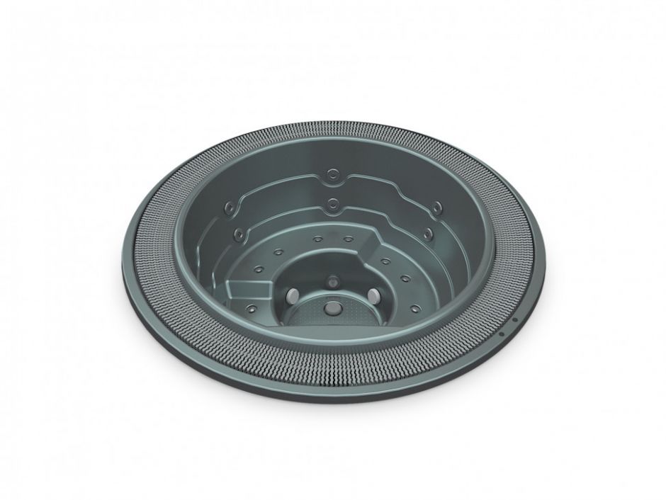 СПА бассейн переливной Aquavia Capri 230х230х100 см ФОТО