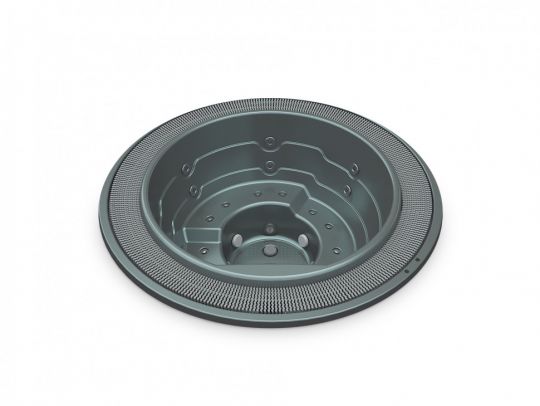 СПА бассейн переливной Aquavia Capri 230х230х100 см схема 4