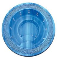 СПА бассейн с переливом Aquavia Bali d300 см 300х300 схема 2