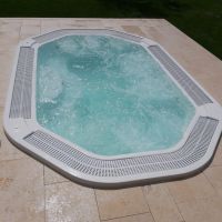 СПА бассейн переливной Aquavia Hydra 365х280 см схема 9