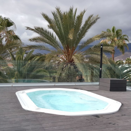 СПА бассейн переливной Aquavia Hydra 365х280 см схема 11