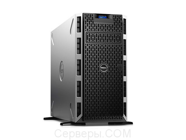 Мощный бесшумный башенный сервер Dell T430 для предприятий SMB