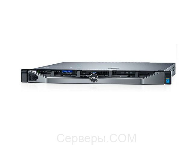 Универсальный стоечный сервер Dell Poweredge R230