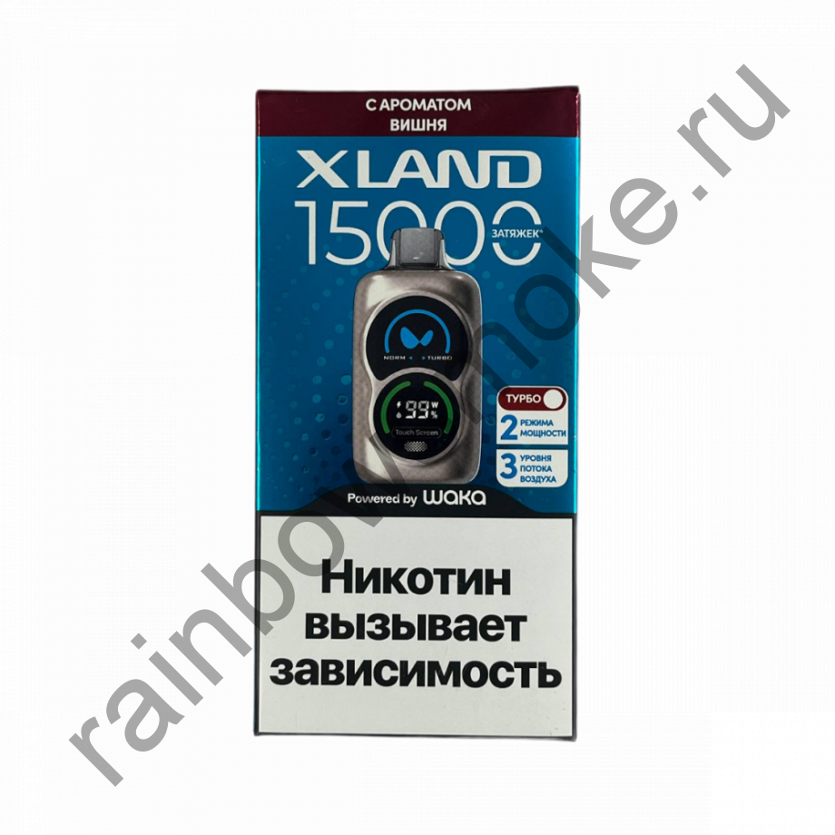 Одноразовая ЭС Waka XLAND 15000 - Вишня (Cherry)