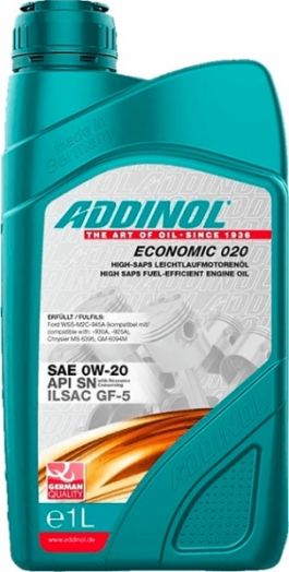 Addinol Economic 020 0W-20, 1л