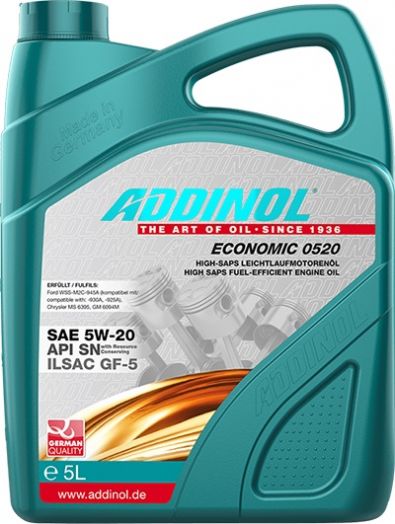 Addinol Economic 0520 5W-20, 5л