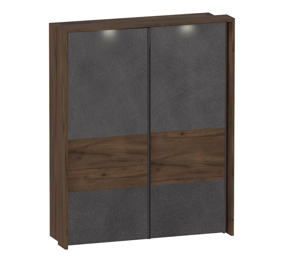 Шкаф с раздвижными дверями с обрамлением "Глазго" спальня