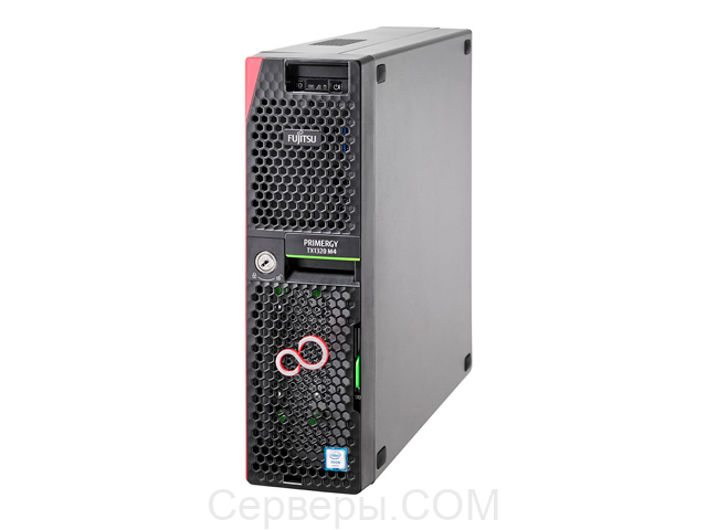 Односокетный башенный 4U сервер Fujitsu TX1320 M4