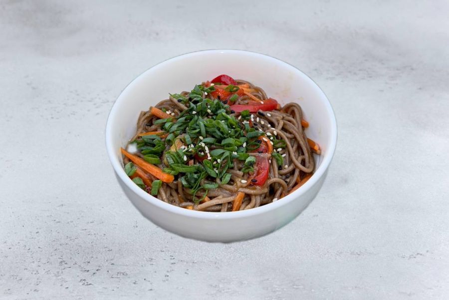 Лапша Соба с соусом Терияки